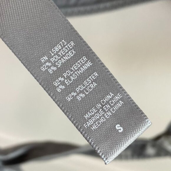 NWOT Skims Chrome Woven Shine Tie Back Bralette - Picture 5 of 10